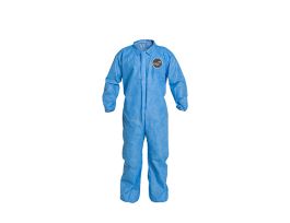 ProShield® 10 Coverall. Collar. Elastic Wrists, Ankles and Waist. Serged Seams, 25/CS, White