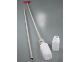 EXTENSION ROD PP GREY 100CM CHEMOSAMPLER