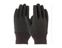 Brown, Cotton/Poly, Clute Pattern, KW, Reg Wgt, Mini Dot, Ladies'