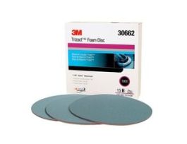 3M™ Trizact™ Hookit™ Foam Disc 30662, P5000, 6 in, 15 Discs/Carton, 4 Cartons/Case