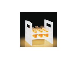 Cuvette Rack, Holds up to 12 Standard-Sized Cuvettes