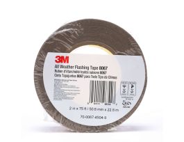 3M™ All Weather Flashing Tape 8067, Tan, Non-Slit Liner, 2 In x 75 Ft, 24/Case