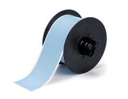 B30 Series Low-Halide Polyester Labels 2.25 in W x 100 ft L Sky Blue