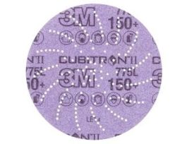 3M Xtract™ Cubitron™ II Film Disc 775L, 150+, 5 in, Die 500LG, 50/Carton, 250 ea/Case