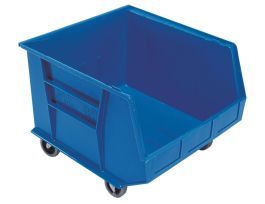 BIN MOBILE PP BLUE 18X16-1/2X11 INCH