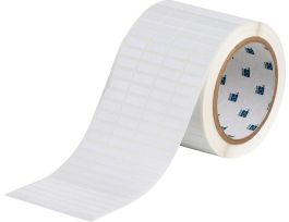 Electrostatic Dissipative Polyester Labels 0.25in H x 0.75in W WT 10000/RL