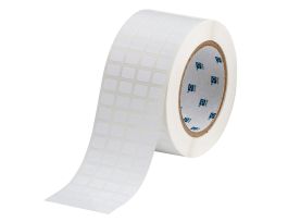 High Adhesion Polyester w/ Acrylic Adhesive Lbl 0.375in H x 0.5in W WT 10000/RL