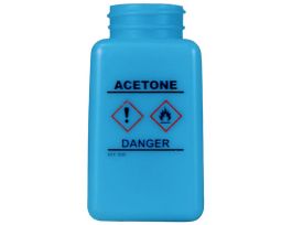 BOTTLE ONLY BLUE ESD 6OZ HCS ACETONE