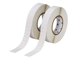 Matte WT 2 mil Polyimide Circuit Board Lbls 0.5 in H x 1 in W White PK of 2/RL