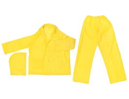 RAINSUIT PVC 1PLY YELLOW