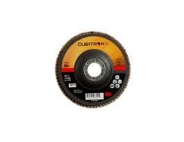 3M™ Cubitron™ II Flap Disc 967A, 60+, T27, 5 in x 7/8 in, 10 ea/Case