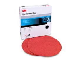 3M™ Hookit™ Red Abrasive Disc, 01218, 6 in, P400, 50 discs per carton, 6 cartons per case