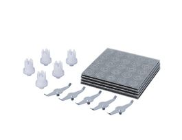 Abrasion Set with 100 Sealing Rings, 10 Beaters, and 10 Couplings