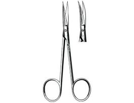 IRIS SCISS CVD B/B 4 1/2IN