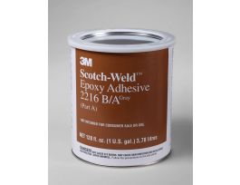 3M™ Scotch-Weld™ Epoxy Adhesive 2216, Gray, Part B/A, 1.66 Pint, 6 Kit/Case