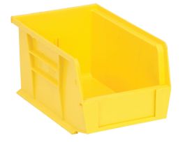 BIN STACK HANG PP YELLOW 9 1/6X6X5IN