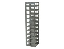 Vertical/Chest Freezer Rack for 100-Cell Hinged Plastic Boxes, 11 box capacity