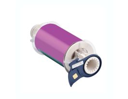 All Weather Permanent Adhesive Vinyl Label Tape for BBP85 Printer - 6" Purple