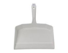 DUST PAN SHARP EDGE PP WHITE 11.4 IN