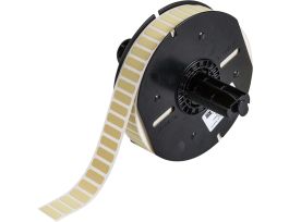 B33 Series Amber Polyimide Labels 0.75 in H x 0.25 in W Amber 5000/RL