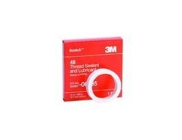 Scotch® Thread Sealant and Lubricant 48, 1/2" x 520" in box, 12 Rolls/Case