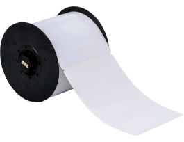 All Weather Permanent Adhesive Vinyl Labels for B30 Printers - 4" x 6" White