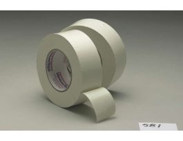 3M™ Venture Tape™ Double Coated Cloth Tape 581, White, Variable Width x Variable Length