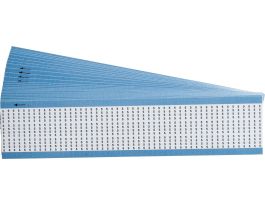 Numerical Wire Markers Permanent Adhesive Vinyl 0.5 in H Legend: 5, 3750 Total