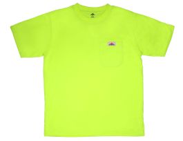 T-SHIRT SHORT SLEEVE JERSEY LIME