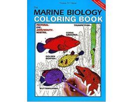 BOOK THE MARINE BIO COLORING (NIESEN)