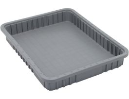 GRAY DIVIDER GRID BOX 22.5INX17.5INX3IN