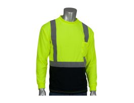 Class 2 Long Sleeve T-Shirt, Black Bottom, UV Block