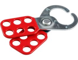 Steel Group Hasp, 1" Diameter Jaws