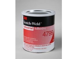 3M™ Industrial Adhesive 4799, Black, 1 Gallon, 4 Can/Case