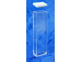 CUVETTE MACRO FLUOR OPTICAL GLASS 1.7 ML