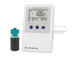 Traceable Ultra Refrigerator/Freezer Thermometer with Calibration; 1 Plastic Bottle Probe