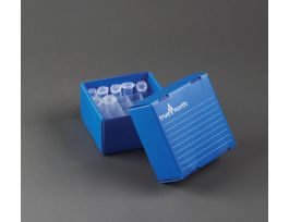 FLAT PACK CORRUGATED PP FREEZER BX BLUE