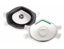 SAF-T-FIT Plus P1135. Particulate Respirator with exhalation valve, P95, with full seal, nose clip and adjustable straps, size medium/large. (10/bx)