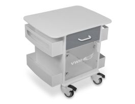 VWR CART PL22 MINI STORAGE SLVR METALLIC