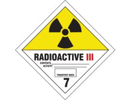 B7569 4 x 4 B,R,W/Y 500/Rl Radioactive 2