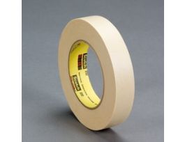3M™ High Performance Masking Tape 232, Tan, 2 in x 60 yd, 6.3 mil, 24 Roll/Case