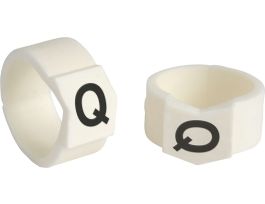 ClipSleeve Wire Markers Size 61 Nylon 0 AWG - 0 AWG, Q Pack of 50 Pieces