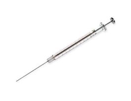 Gastight Syringe, 10 uL, cemented needle, 26 G, 2" blunt tip