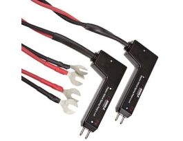 Duplex Test Lead with Helical Spring-Point Hand Spikes