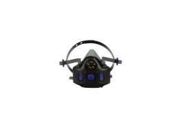 3M™ Secure Click™ Half Facepiece Reusable Respirator with Speaking Diaphragm HF-801SD, Small, 10 ea/Case