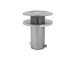 3M™ DBI-SALA® Confined Space Permanent Deck Mount Sleeve Davit Mast Base 8515834, Stainless Steel