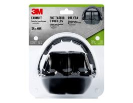 3M™ Lawn & Garden Folding Earmuff, 90563-LG3DC, Black, 3 earmuff/cs