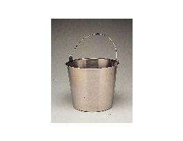 BUCKET STAINLESS STEEL 13QT. CS