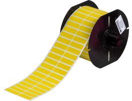 Flame Retardant Polyimide Wire and Cable Labels 0.375in H x 1.25in W YL 5000/RL