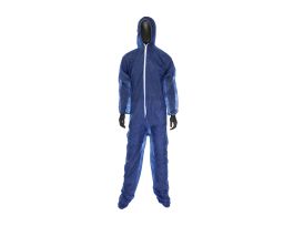 West Chester, Navy SBP Coverall, Hood and Boot, Elastic Wrist/Ankle